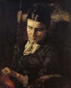 Thomas Eakins Dr. Brinton-s Wife oil painting reproduction